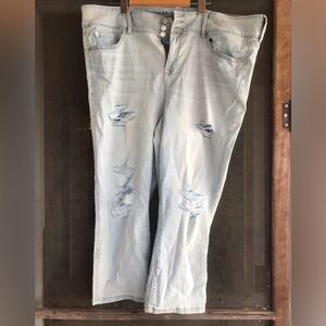 Torrid super soft Womens Plus Sz 22 Denim Jegging